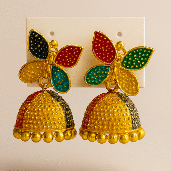 Elegant Sparkle Earrings – Lightweight & Stylish for Women - Image 2